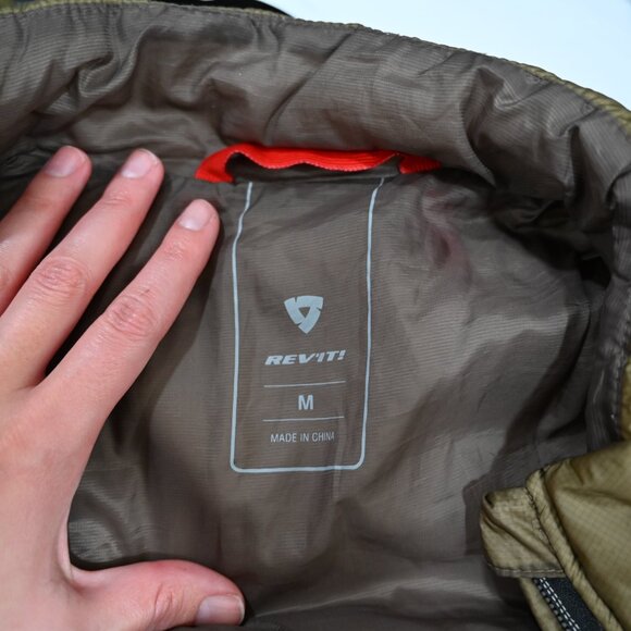 Rev'it! Medium Primaloft Solar 2 Puffer Jacket - Picture 5 of 11